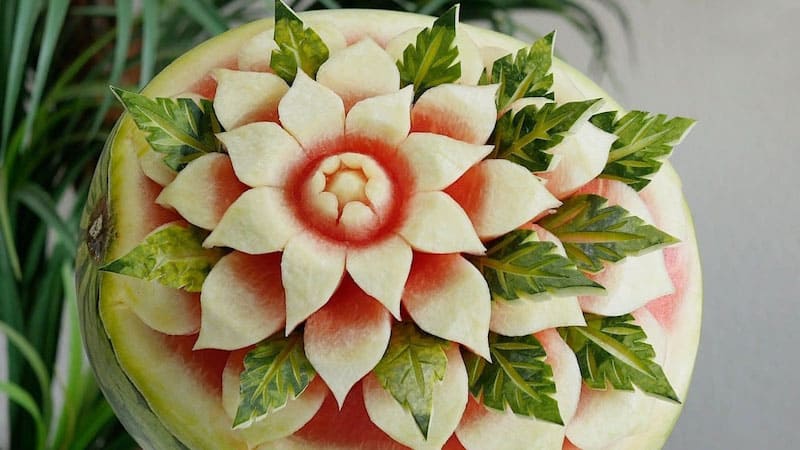 examples of fruit carving